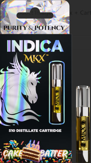 Photograph of product: MKX | Cake Batter | Cartridge | 1g