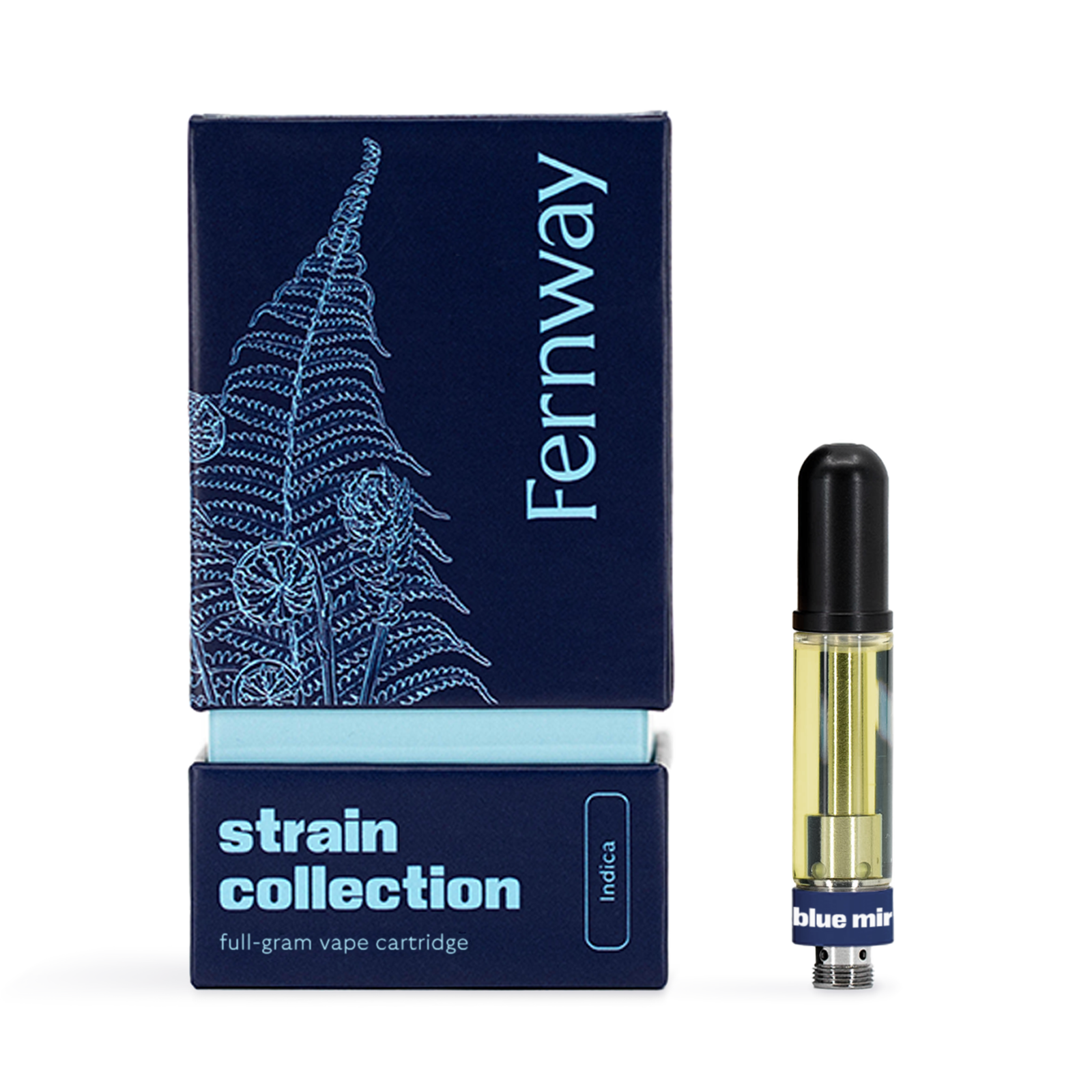 Photograph of product: Blue Mirage Strain Collection Vape Cartridge | 1g