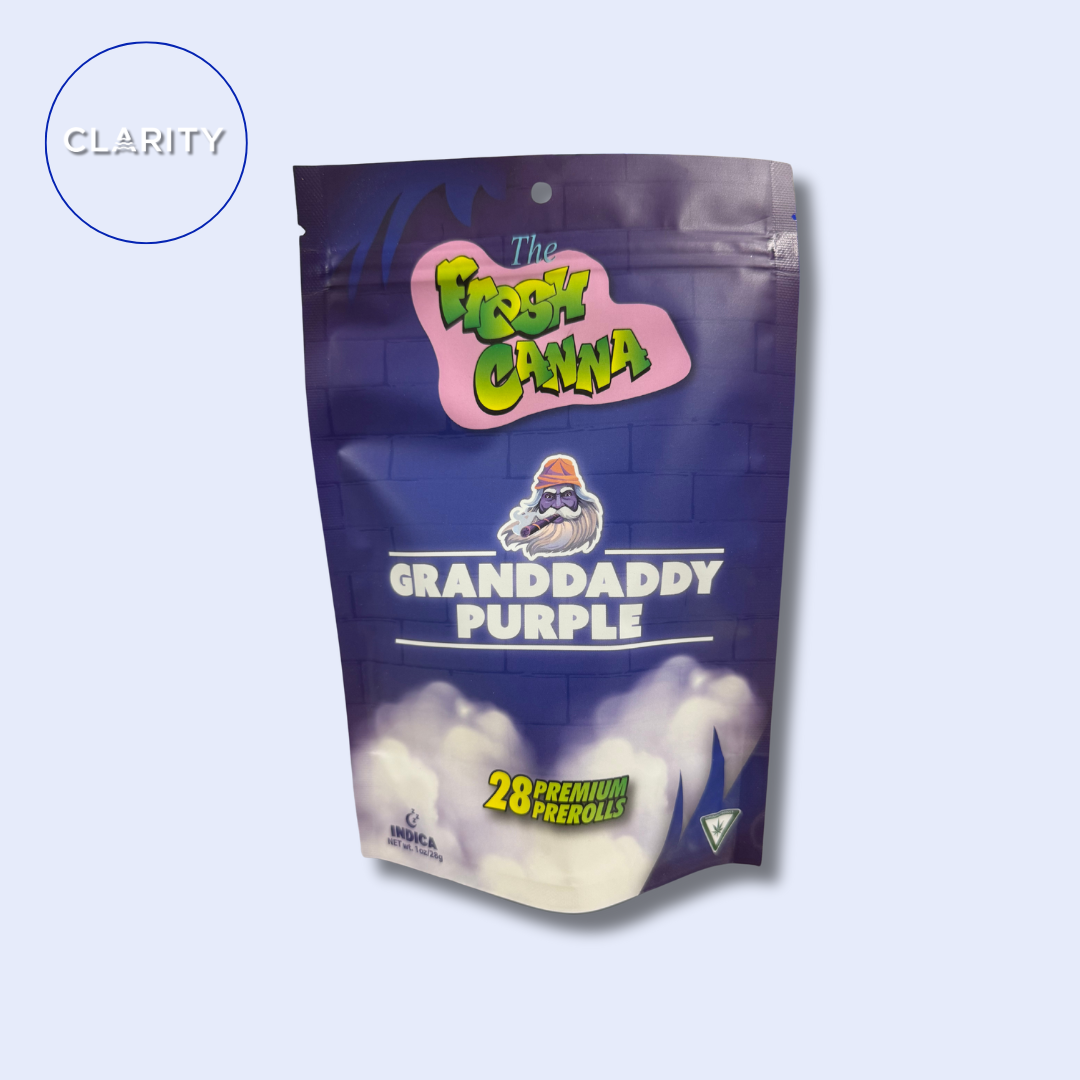 Photograph of product: Fresh Canna Pre-roll 28pk | Granddaddy Purp