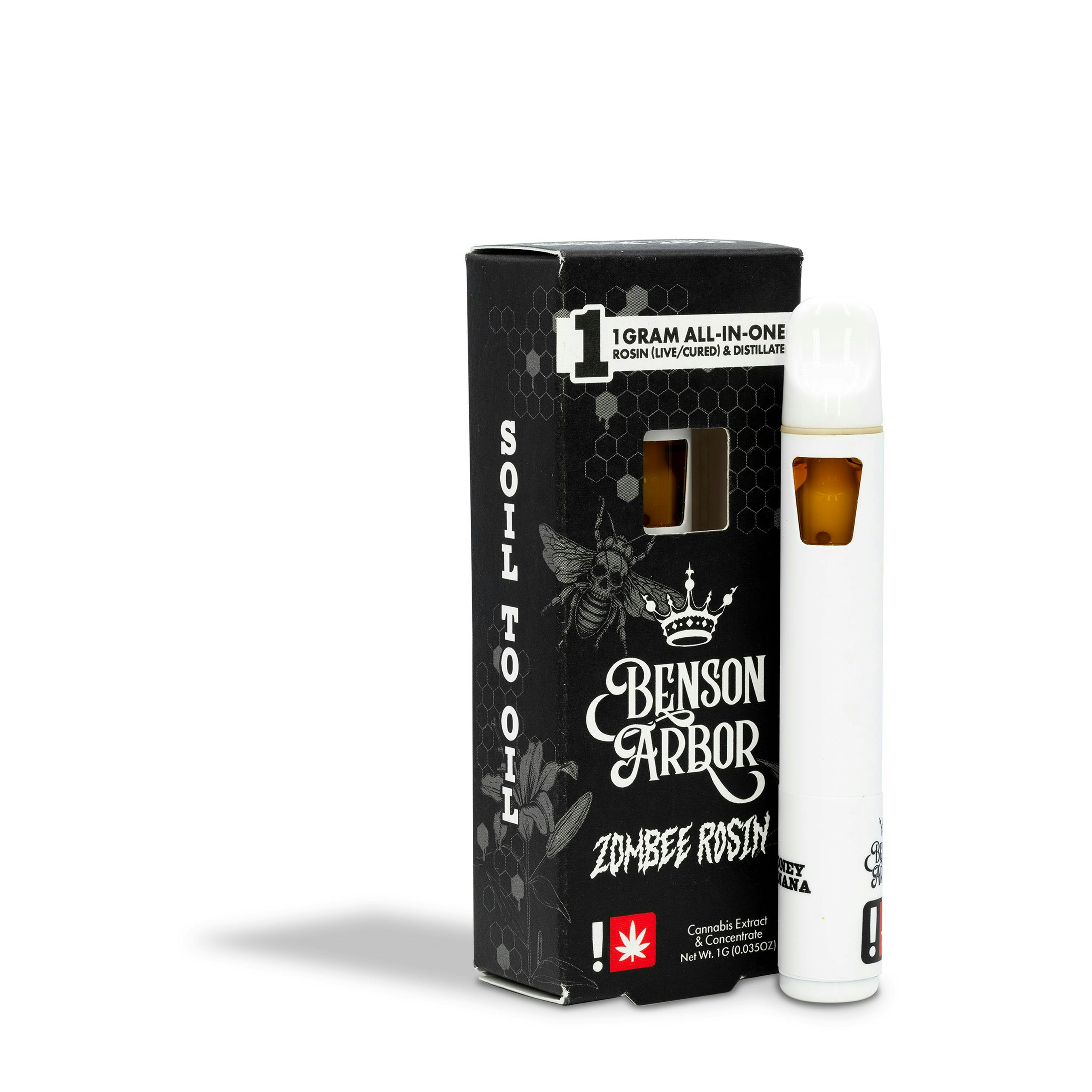 Photograph of product: Benson Arbor | Super Boof | Zombee Rosin Cart