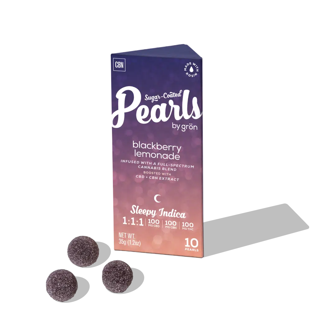 Photograph of product: 1:1:1 Blackberry Lemonade Gummies