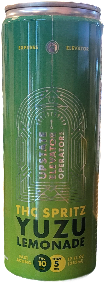 Photograph of product: Yuzu Lemonade Spritz | 10mg TH-oui + 5mg TH-ouiV | Upstate Elevator Operators