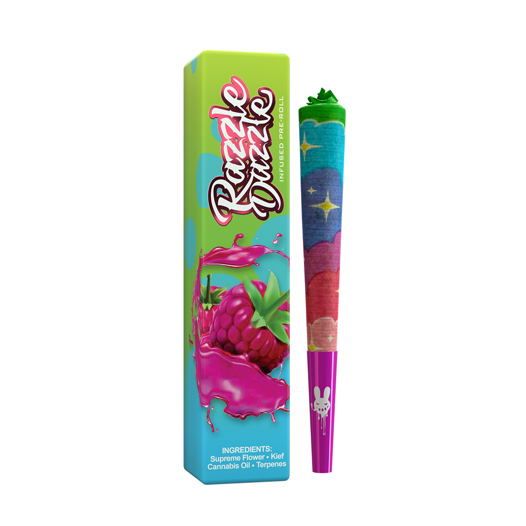 Photograph of product: Dr. Zodiak's Moonrock Infused Pre-Roll - Razzle Dazzle