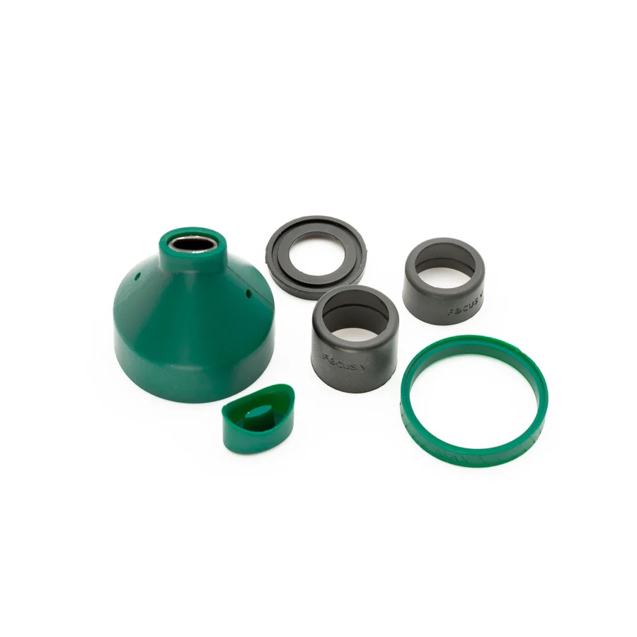 Photograph of product: Focus V | Aeris | Silicone Accessory Set | Jade