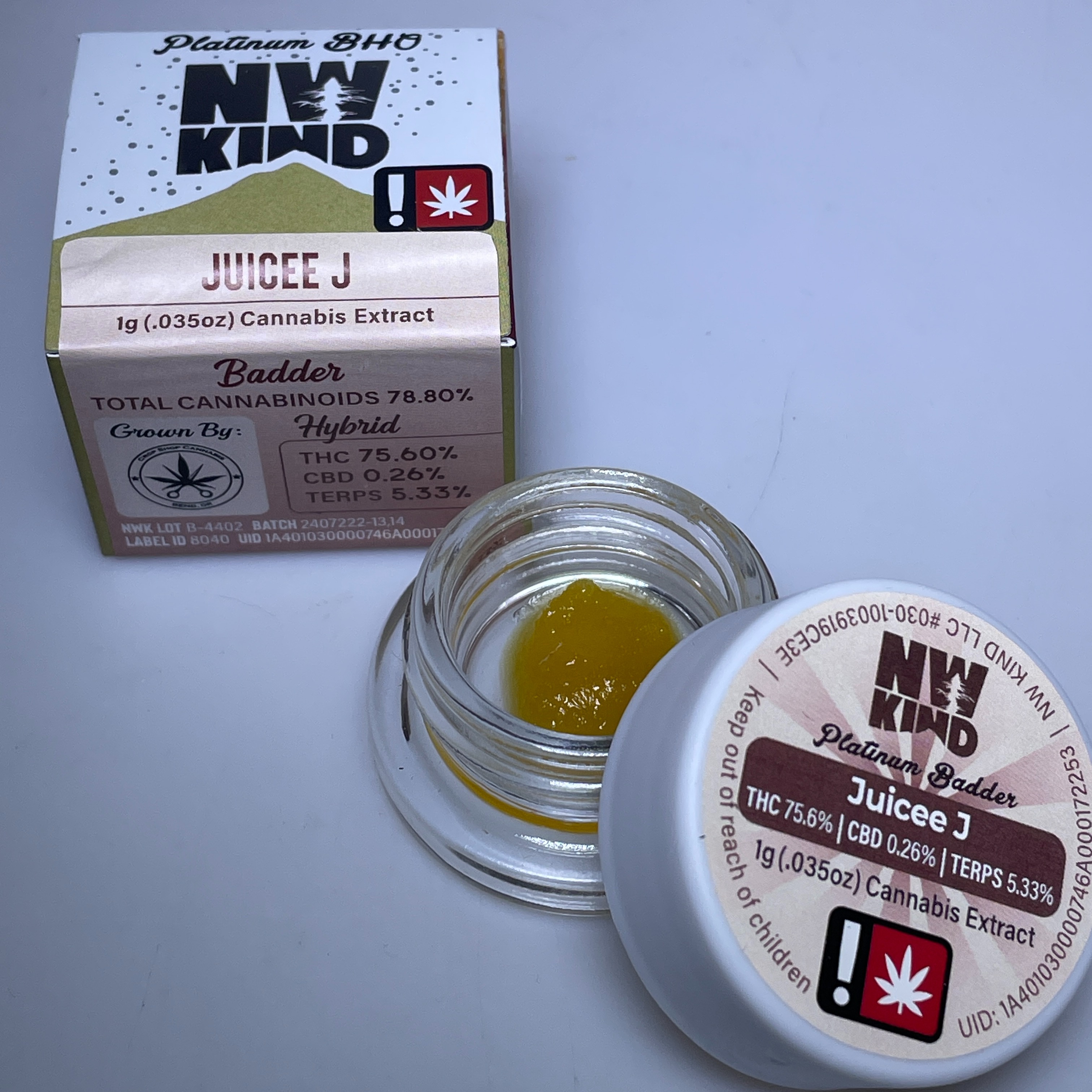 Photograph of product: Juicee J BHO