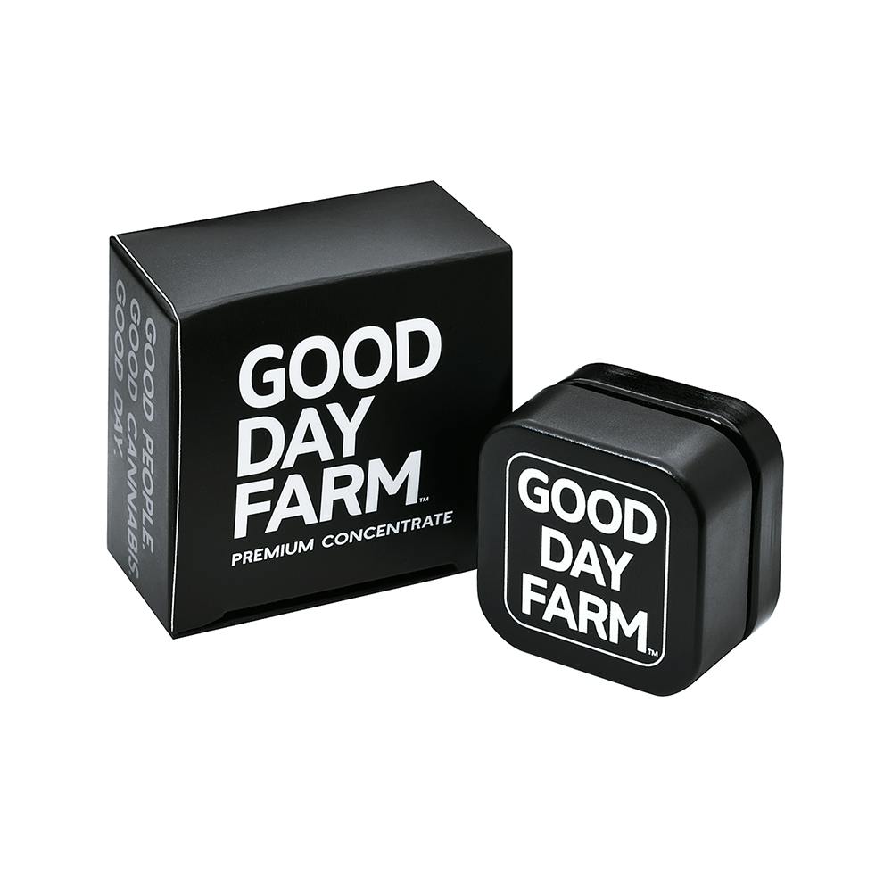 Photograph of product: GOOD DAY FARM - RESIN - 1G - EGG ROLL X GRAPE GAS - HYBRID