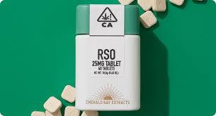 Photograph of product: RSO TH-oui 25mg Tablets - Hybrid: Tropical Gelato