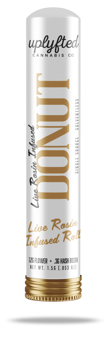 Photograph of product: AU Uplyfted: Cap Junky x Greazy Runtz Live Rosin Donut