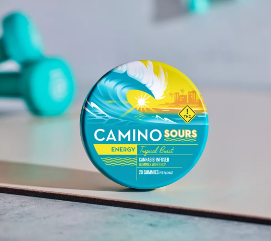 Photograph of product: Tropical Burst 1:1 Gummies | 20-Pack