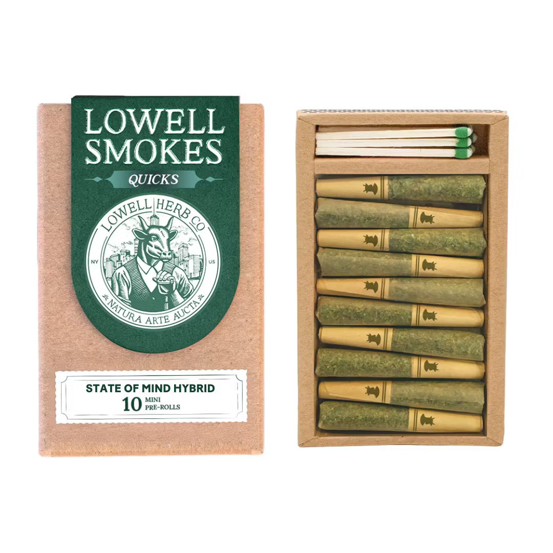 Photograph of product: Lowell - State of Mind - 10pk Pre-rolls