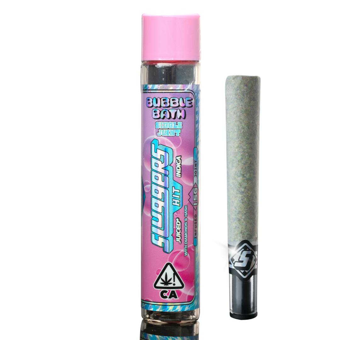 Photograph of product: Sluggers | Bubble Bath - 1.5g Infused Pre Roll