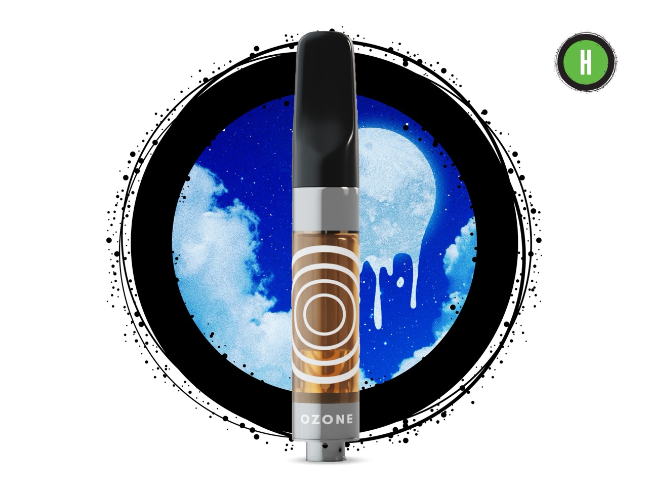 Photograph of product: Ozone - Blue Dream - 1g Distillate Cart