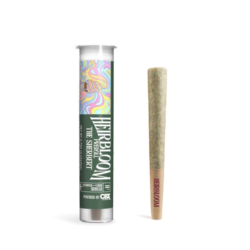 Photograph of product: HeirBloom The Sherbert Pre Roll
