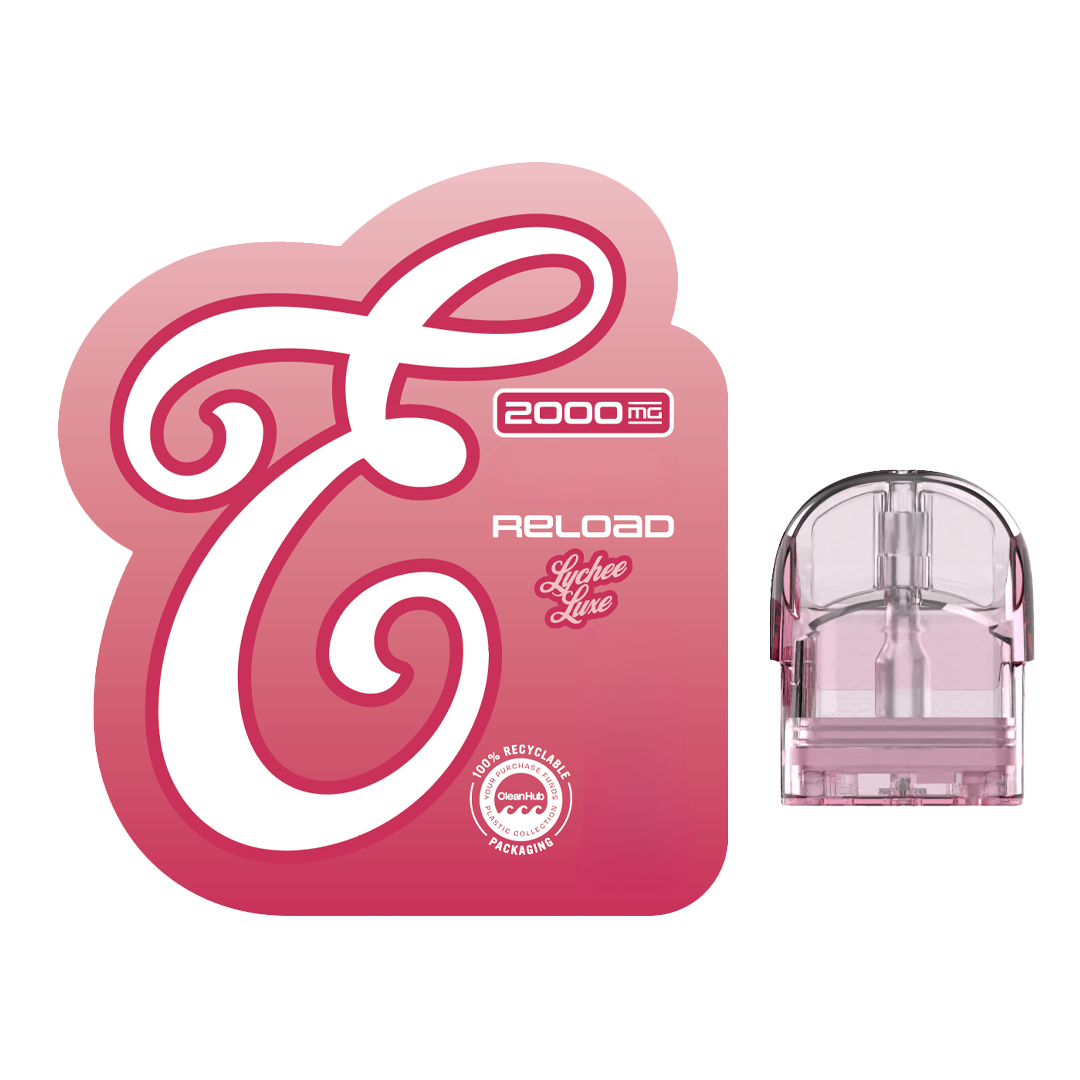 Photograph of product: RELOAD - 2g FUSION - Lychee Lux (2:1 TH-oui/CBD)