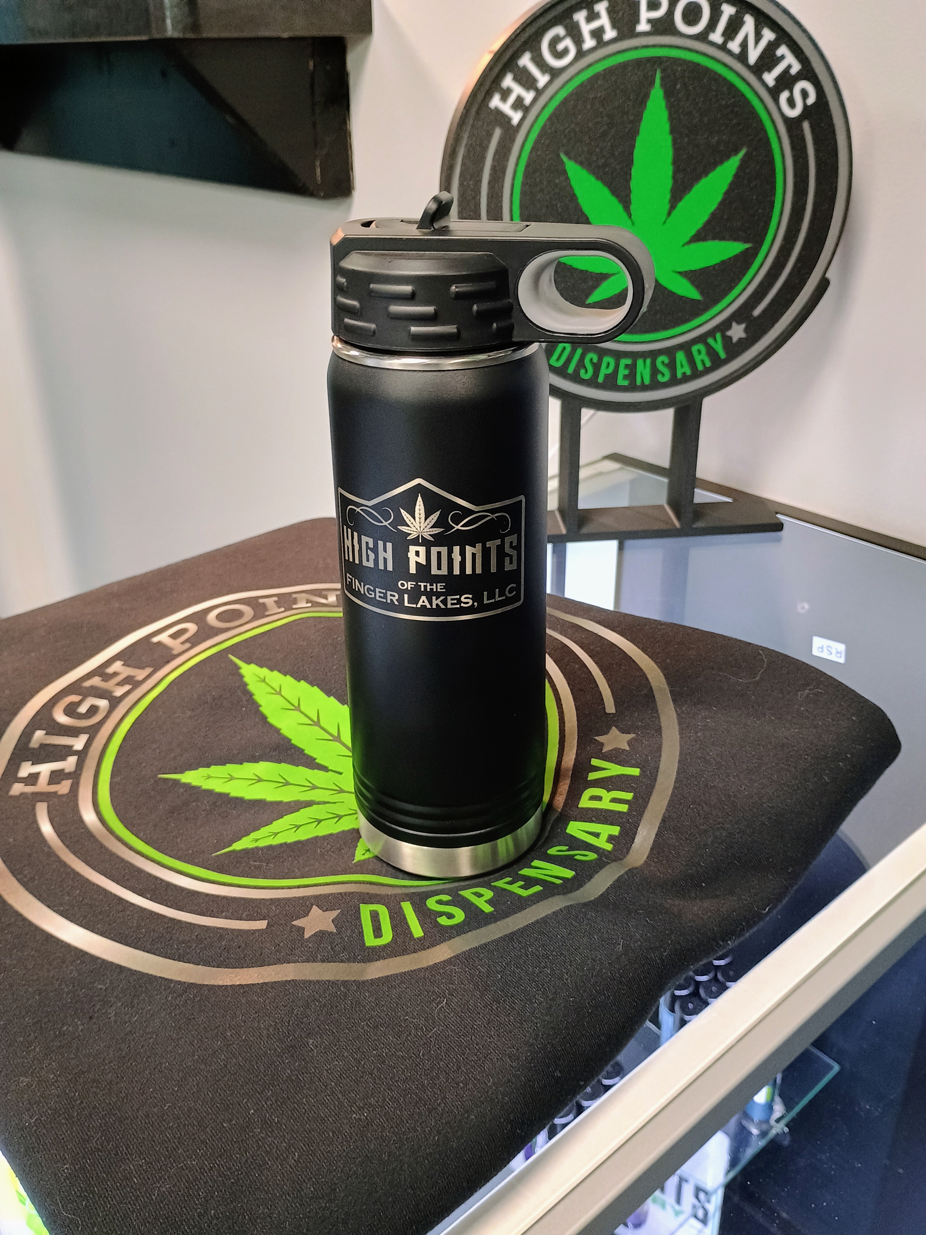 Photograph of product: High points 20oz Water bottle