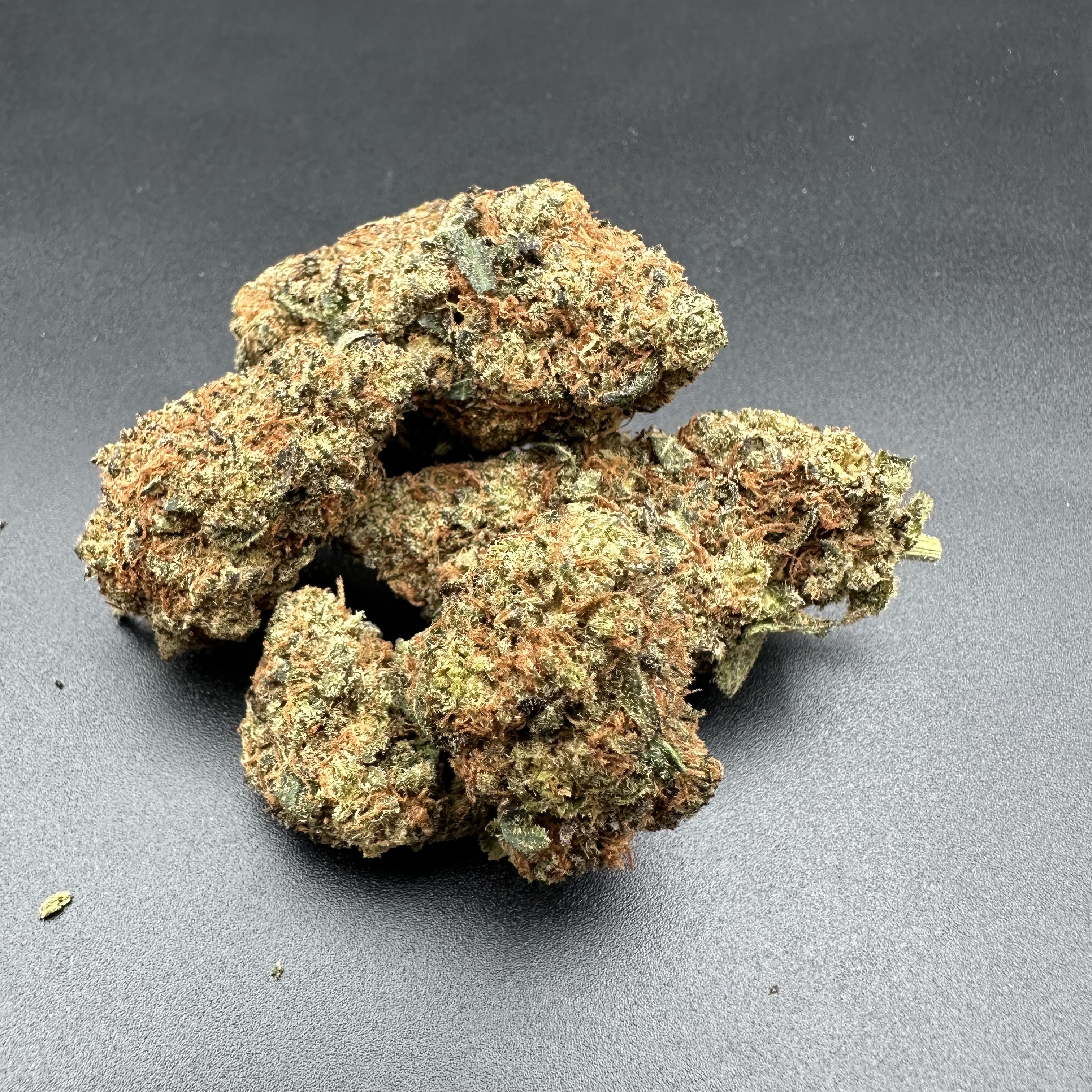 Photograph of product: $75 GMP Flower - Crumbled Lime - 28g