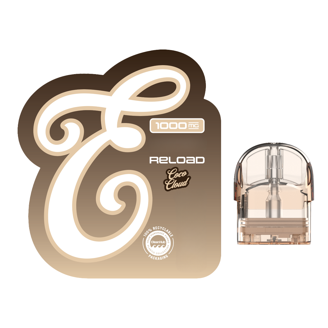 Photograph of product: Eureka | Coco Cloud | 2:1 TH-oui:CBN | Reload