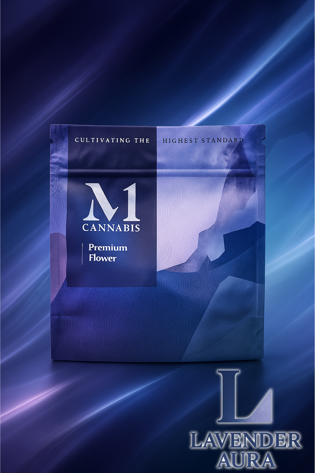 Photograph of product: Lavender Aura | 3.5g | 25.77% TAC