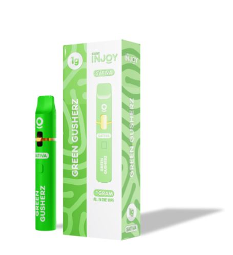 Photograph of product: Green Gusherz | Disposable
