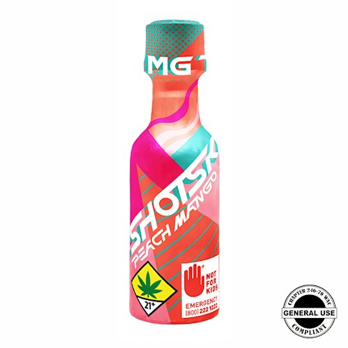Photograph of product: Shotski | Peach Mango | DOH | 100mg TH-oui