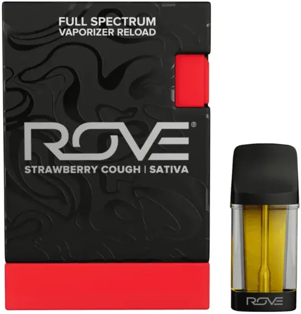 Photograph of product: Rove Strawberry Cough (S) Liquid Diamond Pod 1g