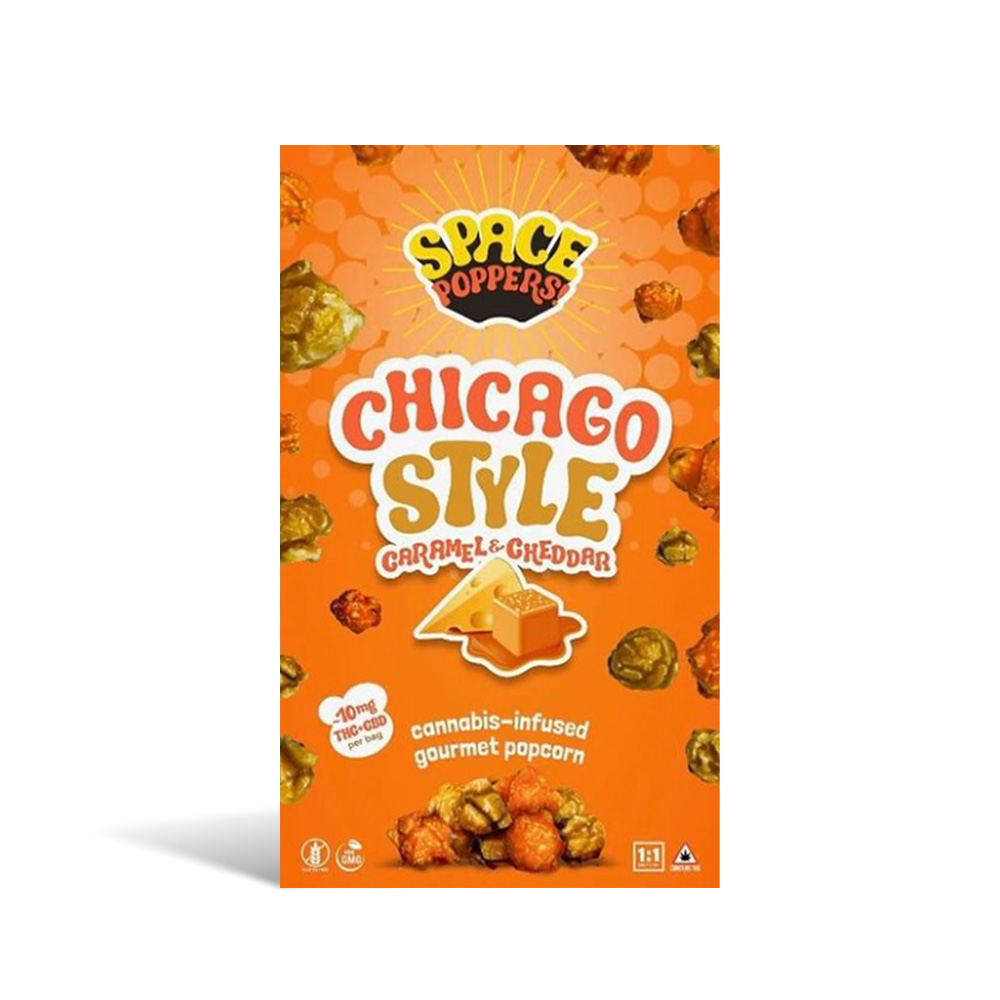 Photograph of product: Space Poppers Popcorn - Chicago Style 1:1 (50pk)
