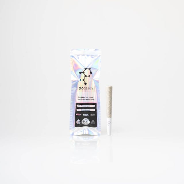 Photograph of product: Crescendo | 1g Solventless Ice Water au chocolat Preroll