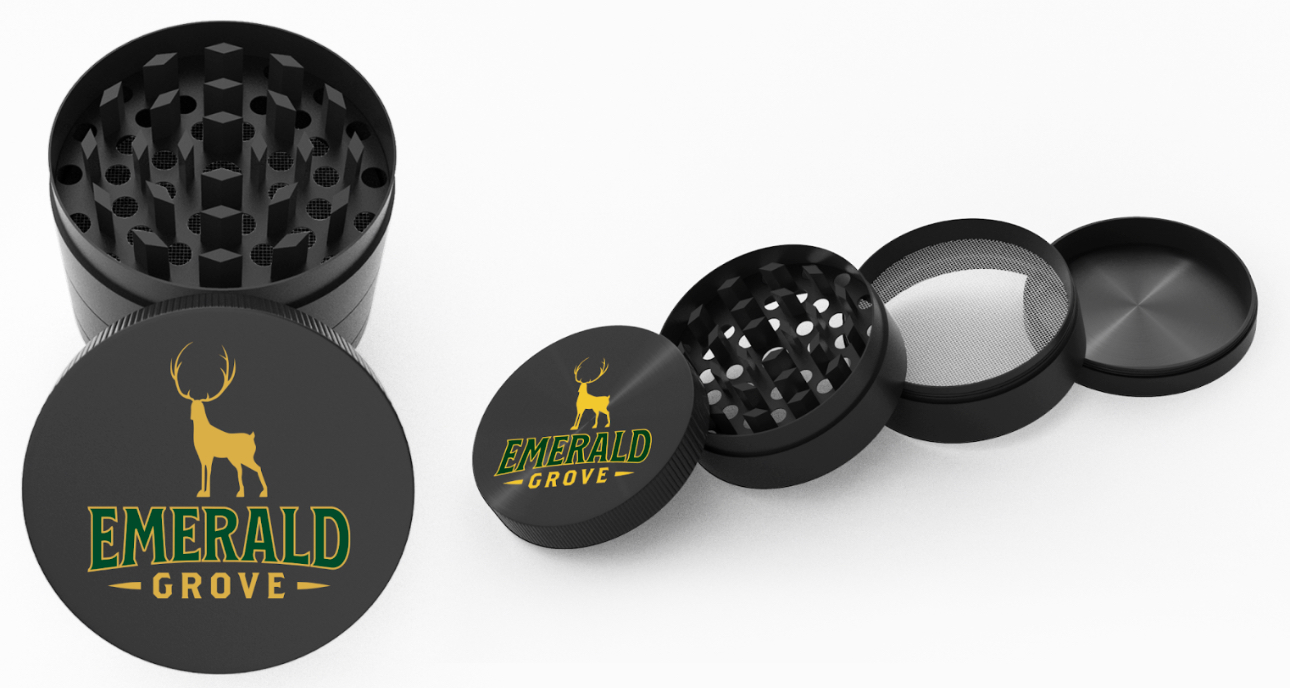 Photograph of product: Grinder | 4 Piece | Emerald Grove