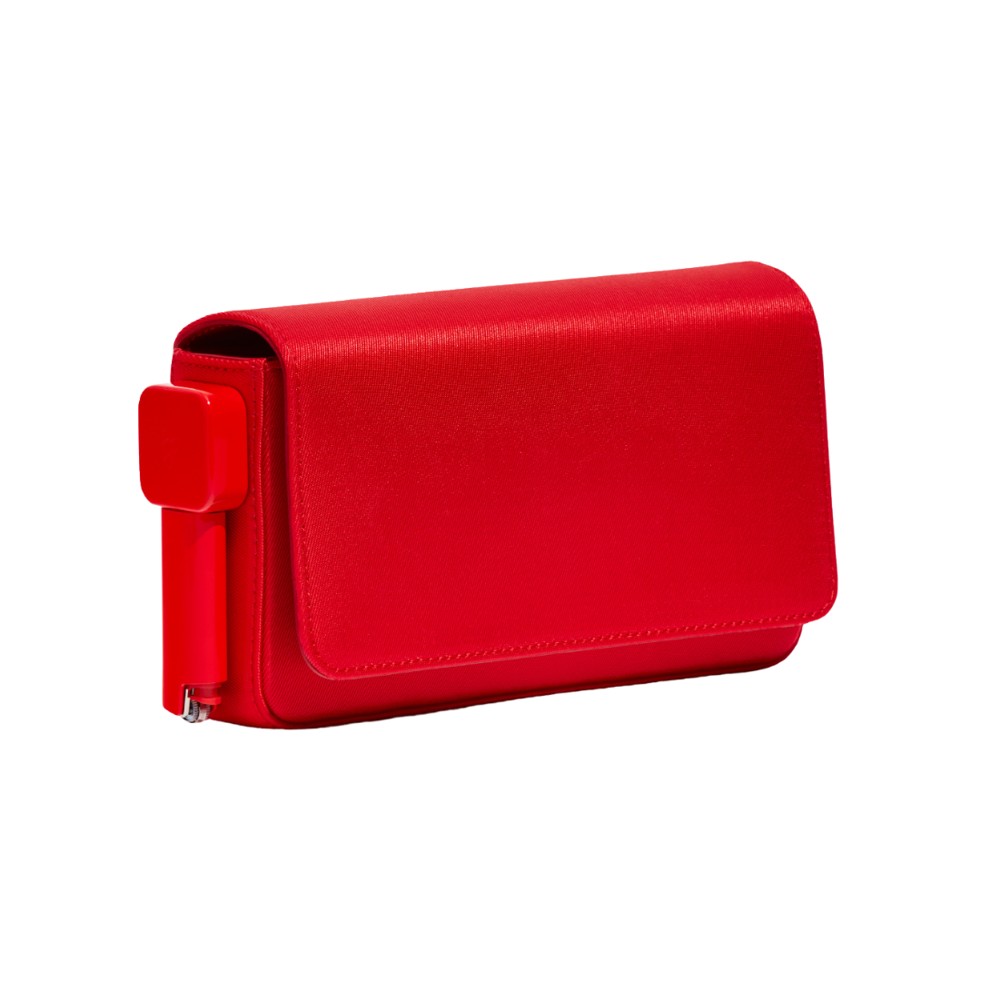 Photograph of product: Burn Clutch | Lipstick Red