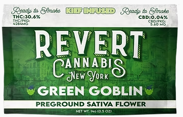 Photograph of Product: Revert | Green Goblin infused Ground Flower - 14g