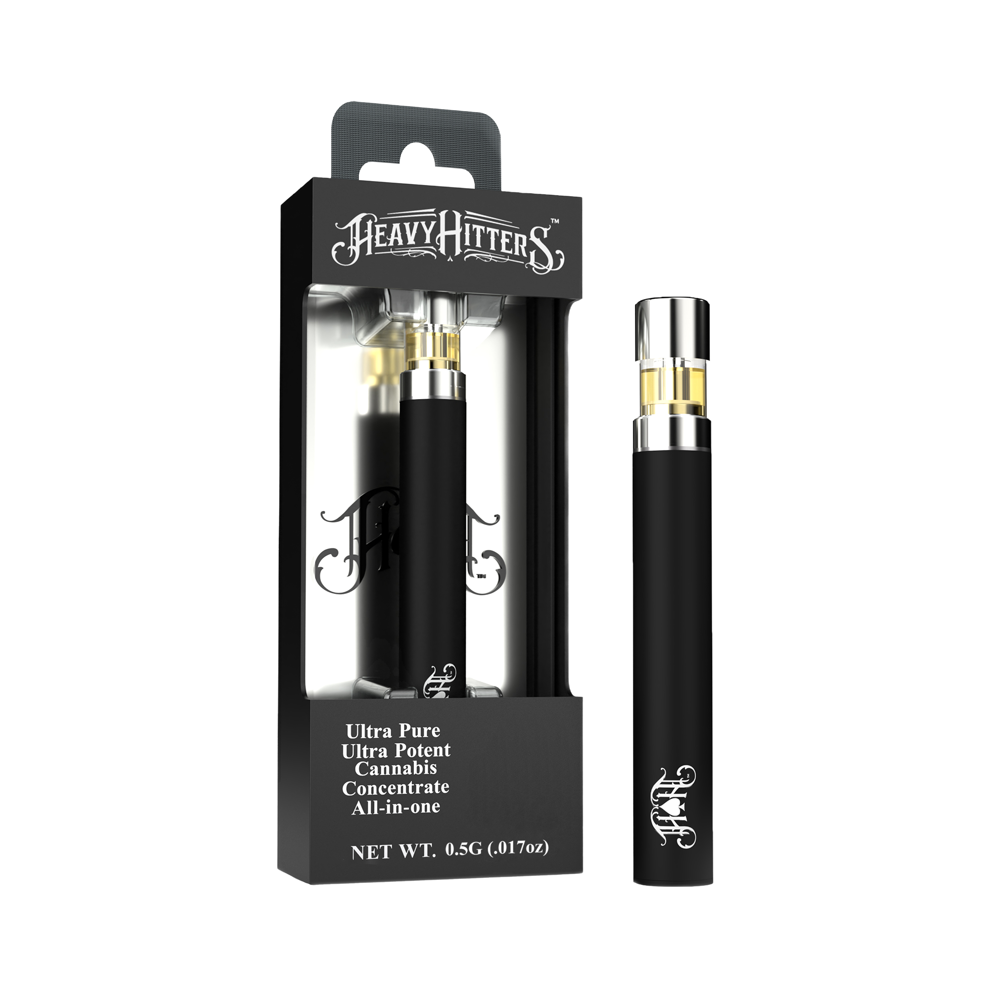 Photograph of product: Heavy Hitters | Rainbow Sherbet | 0.5g AIO