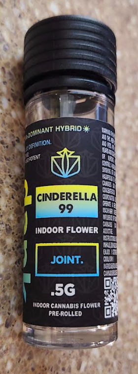 Photograph of Product: Cinderella 99 Pre roll | Sativa Dominant | Dank