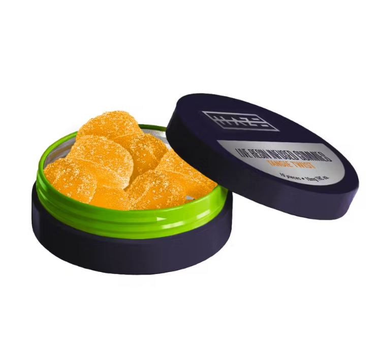 Photograph of product: Haze | Tangie Twist | Edibles | Live Resin Gummies