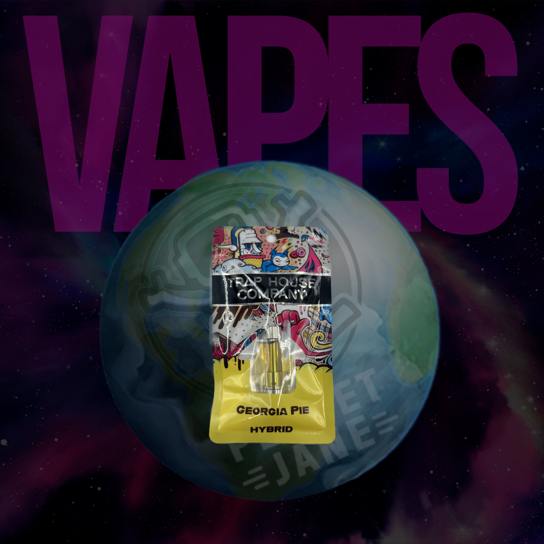 Photograph of product: Trap House Company - 1g Cart - Georgia Pie Hybrid