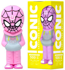 Photograph of product: Iconic Spiderman 510 thread battery - PINK (YBW)