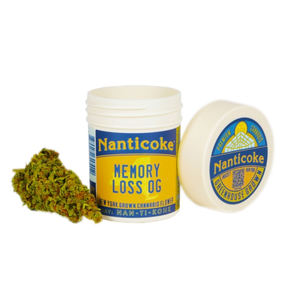 Photograph of product: Nanticoke | Memory Loss OG | Flower | 3.5g