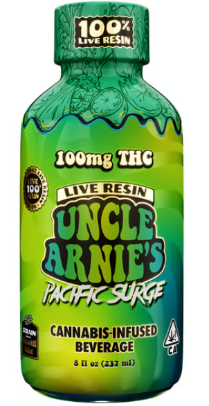 Photograph of product: Pacific Surge [H] - 100MG Live Resin Beverage 8OZ