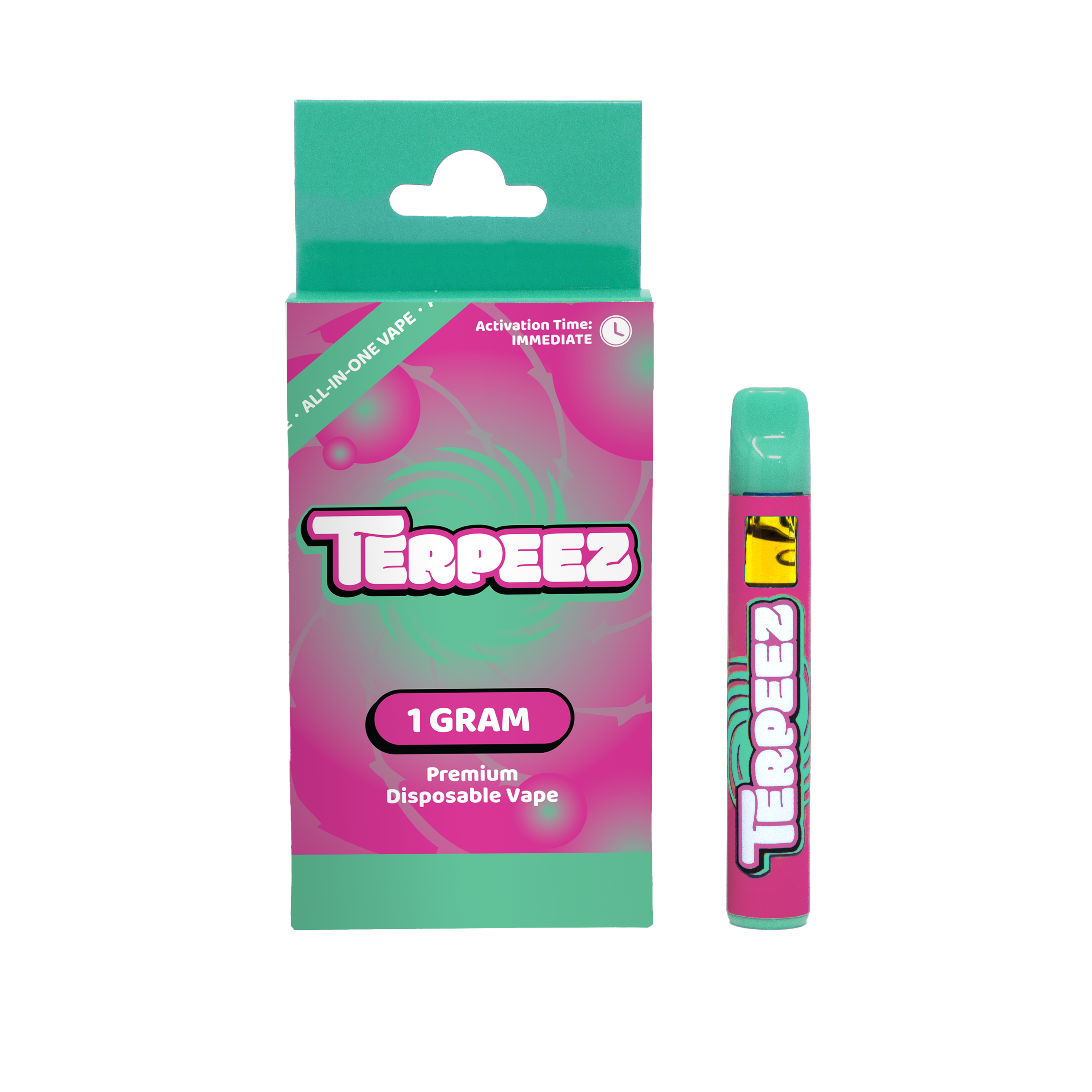 Photograph of product: Terpeez - Blueberry Kush Live Resin Disposable 1g