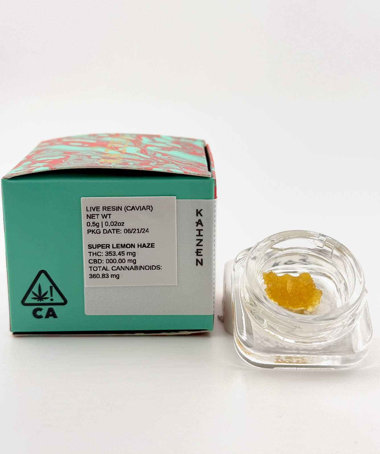 Photograph of product: Dream OG (I) Live Resin DIAMOND SAUCE 1g - Kaizen Extracts