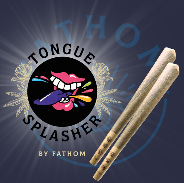 Photograph of product: Tongue Splasher | Pre-Roll 2-pack | 0.5g