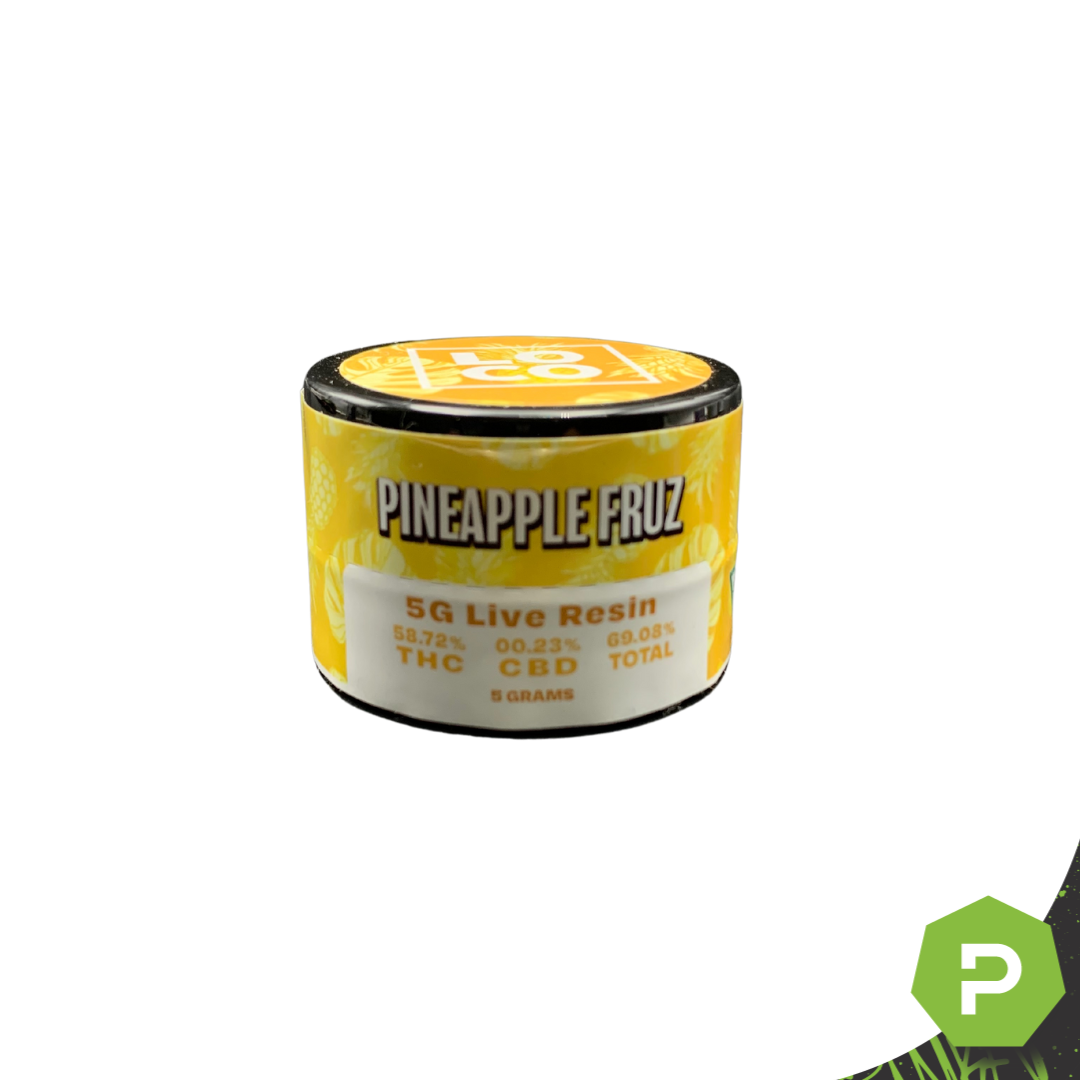 Photograph of product: Loco Live Resin | Pineapple Fruz