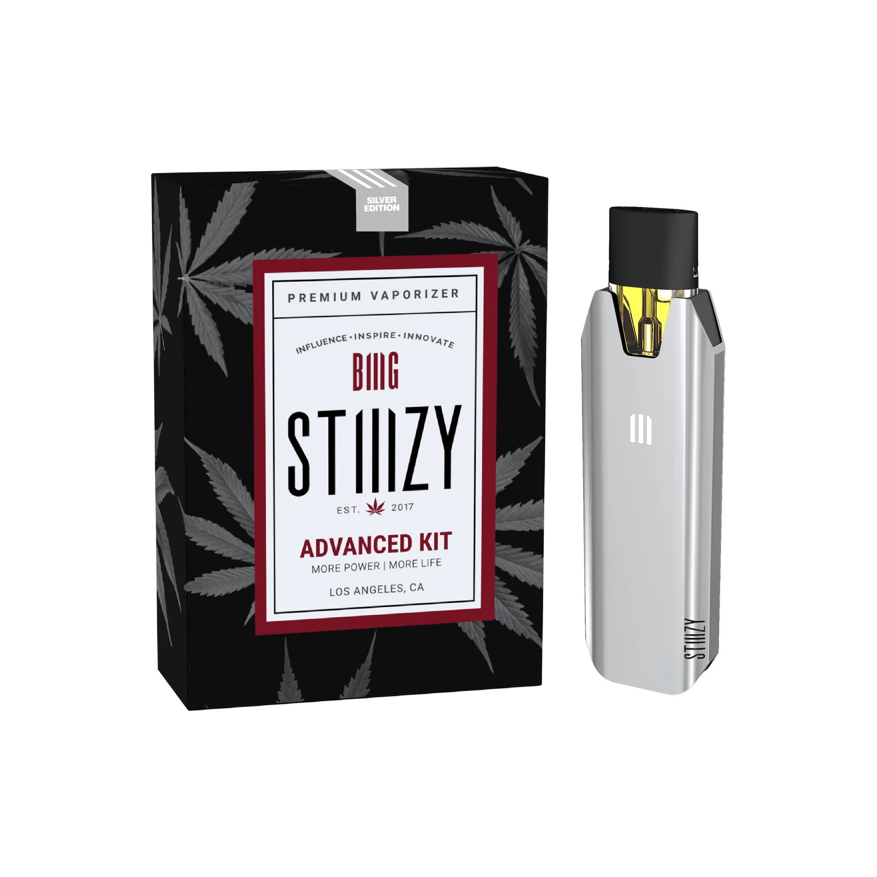 Photograph of product: Stiiizy - BIIIG Battery - Silver