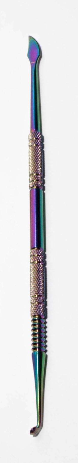 Photograph of product: Hillside | Iridescent Steel Scrapper Dab Tool
