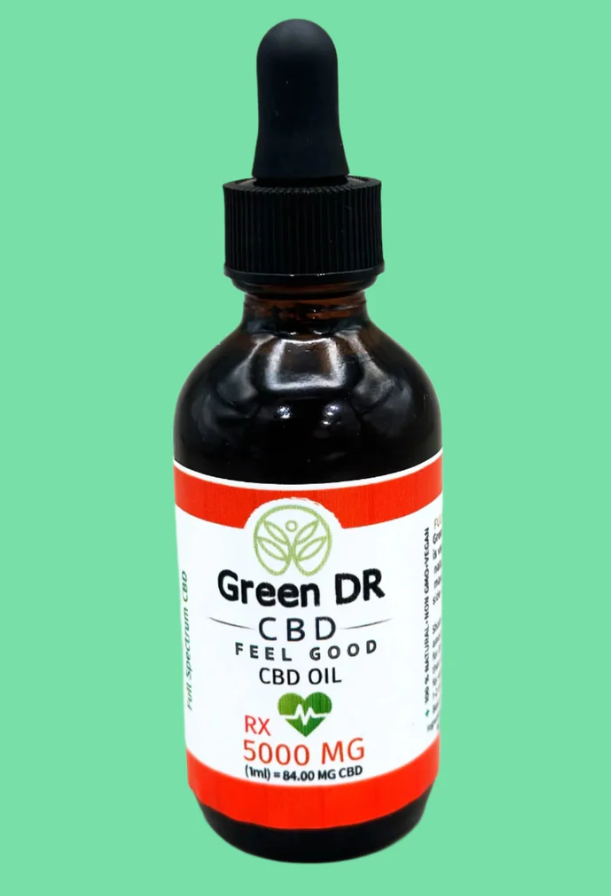 Photograph of product: Green Dr | CBD  | Tincture | 5000mg