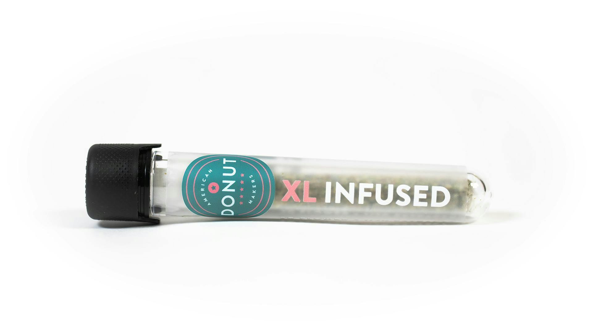 Photograph of product: American Donut Makers- Rosin Infused Pre Roll- Banana Split