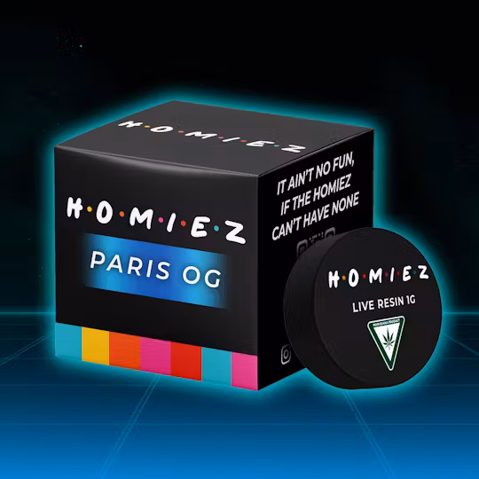 Photograph of product: Homiez - Concentrate Live Resin - (1g) - **PARIS OG**