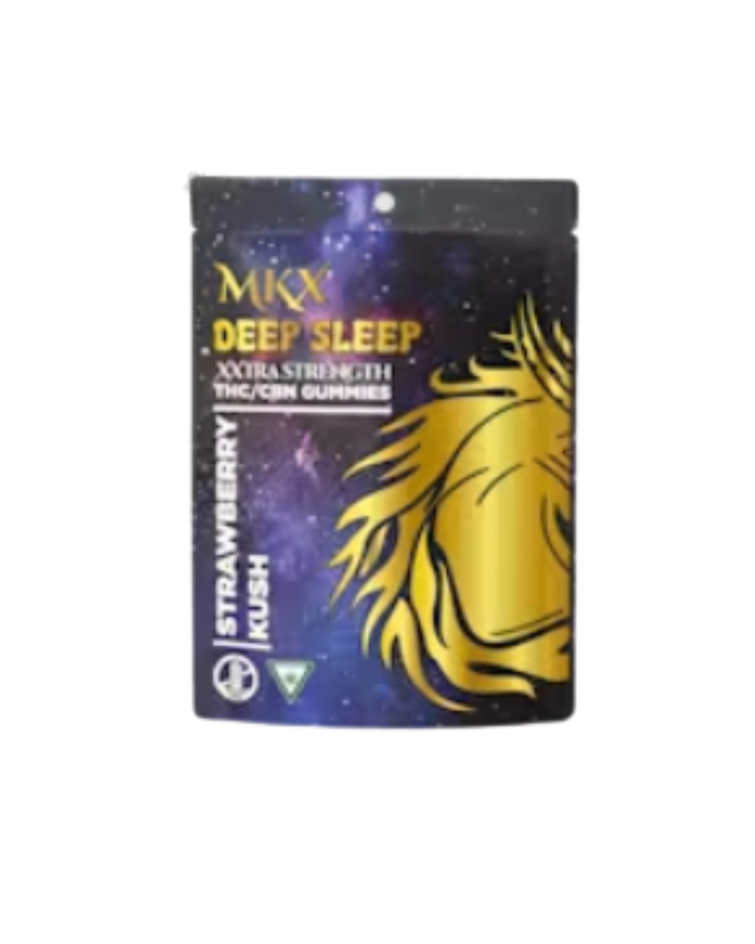 Photograph of product: Strawberry Kush | MKX | 200mg CBN Deep Sleep Gummies