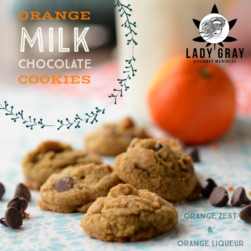 Photograph of product: Orange Chocolate Cookies 100mg (H)