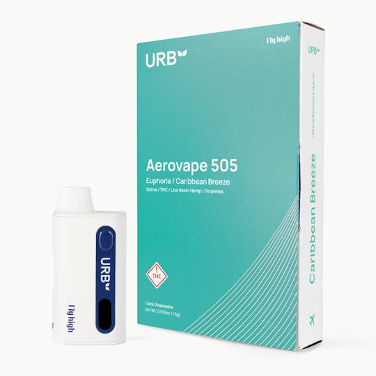Photograph of product: URB - 1.5g AIO Aerovape 505 - Caribbean Breeze