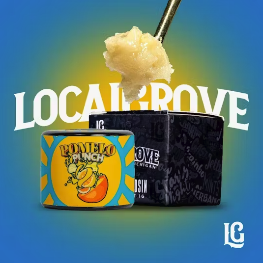 Photograph of product: Local Grove au chocolat Rosin - Pomelo Punch